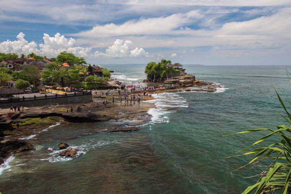Tickets and entrance at Tanah Lot Temple
