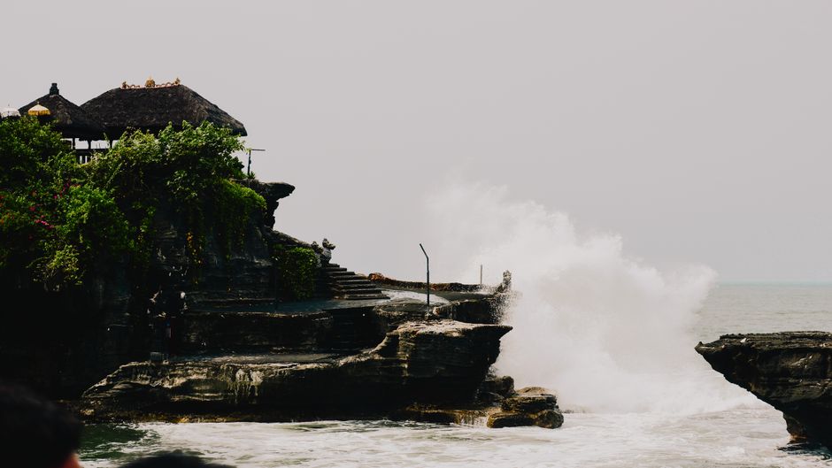 Tanah Lot Temple main exterior view