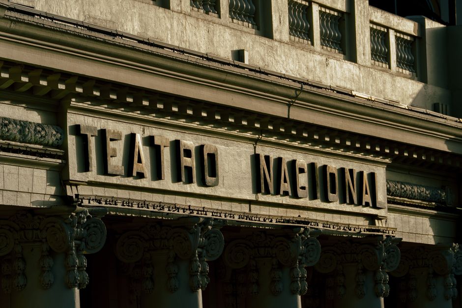 Teatro Colon main exterior view