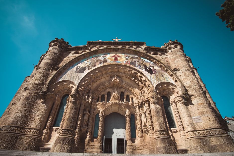 Tibidabo main exterior view