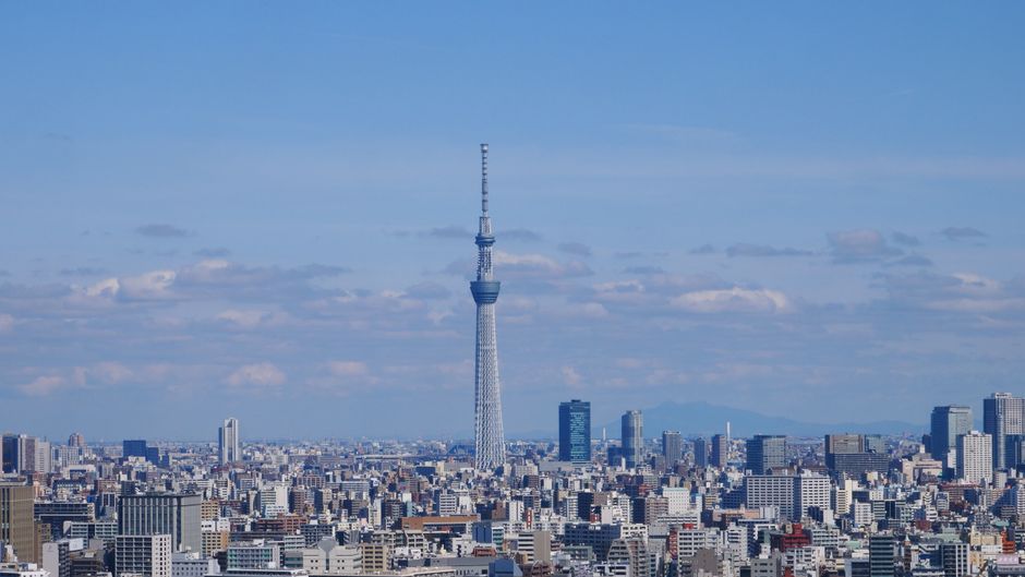 Getting to Tokyo Skytree in Tokyo