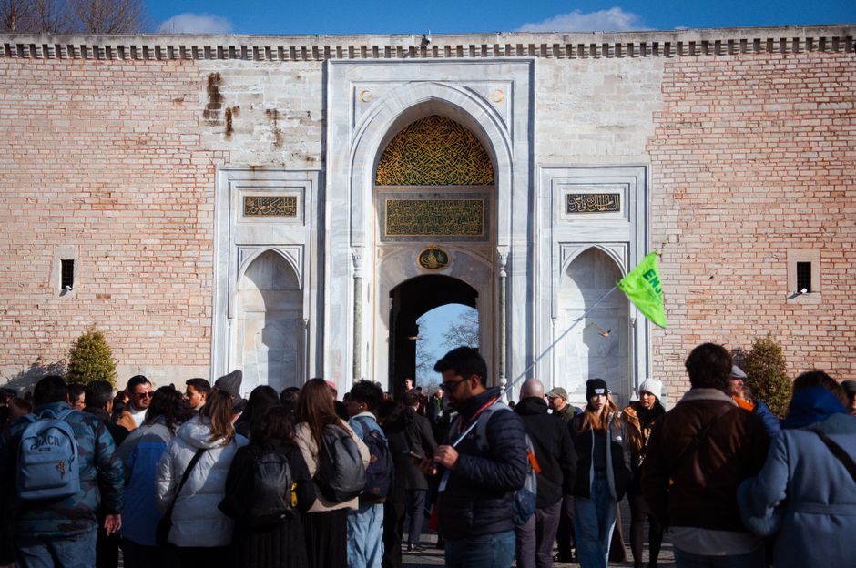 Tickets and entrance at Topkapi Palace