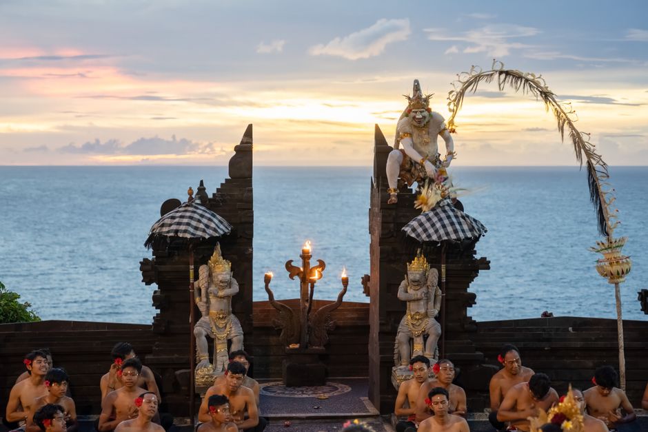 Historic architecture at Uluwatu Temple