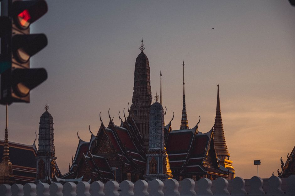 Wat Pho at golden hour